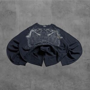 MMA Elite Long Sleeve Thermal Shirt Men's Large Snakes Graphic Print